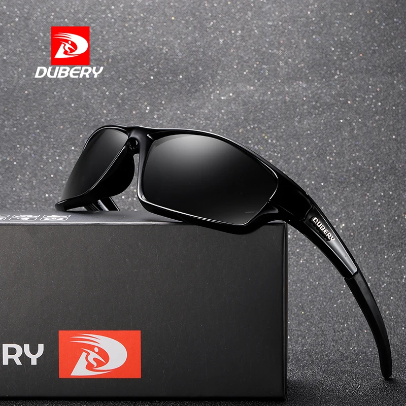 DUBERY солнцезащитные очки 2018 поляризованные мужские ретро для мужчин зеркальные
