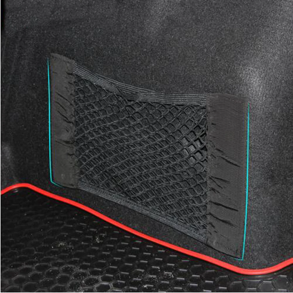 Багажник автомобиля нейлоновая веревочная сетка/багажная сетка с подложкой для