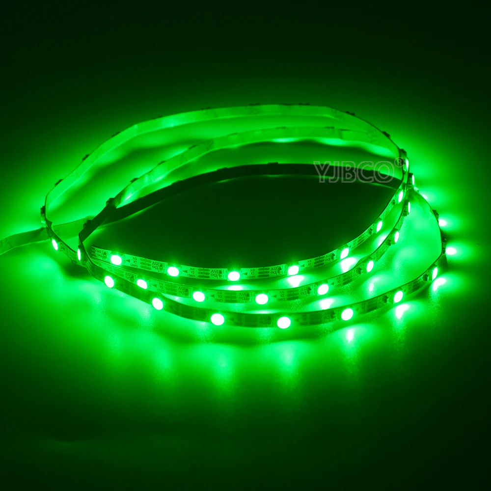1 м DC5V 4 мм/5 мм/7 мм PCB Адресуемая SK6812 5050 SMD 3535 RGB гибкая светодиодный лента 60/144