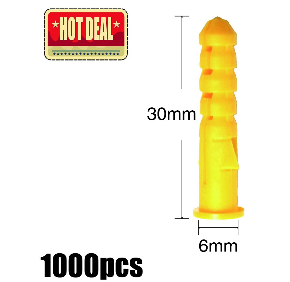 Ребристая пластиковая анкерная стена Расширительная Труба настенные заглушки