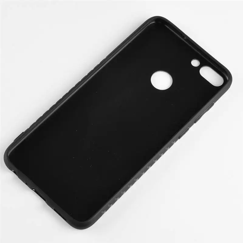 Huawei P Smart Case 5.65 inch 2in1 PU Leather Silicone Hard Back Cover Phone FIG-LX1 FIG-LA1 FIG-LX3 PSmart |