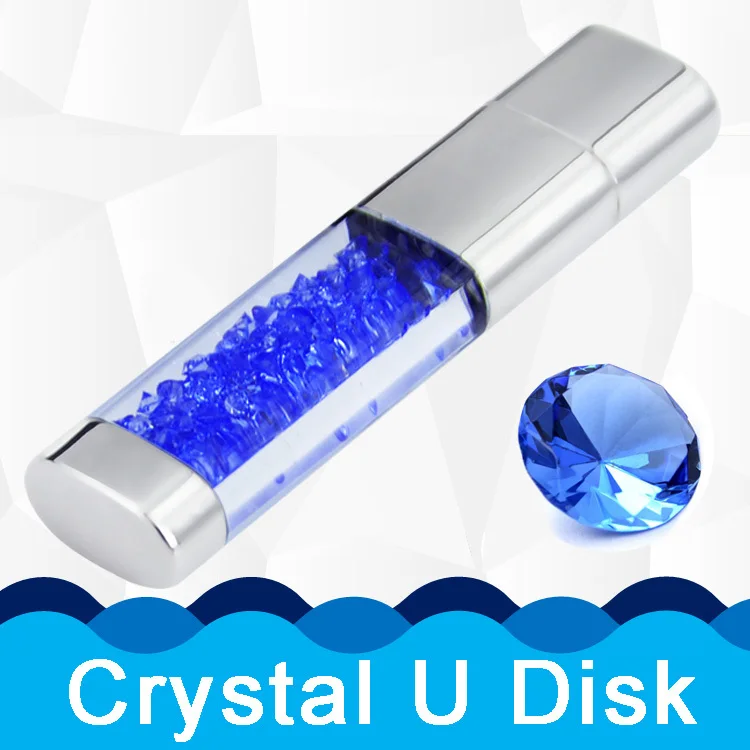 Мини USB флэш накопитель Алмазный бизнес флешка Имитация Алмазная ручка 4 ГБ 8 г 16