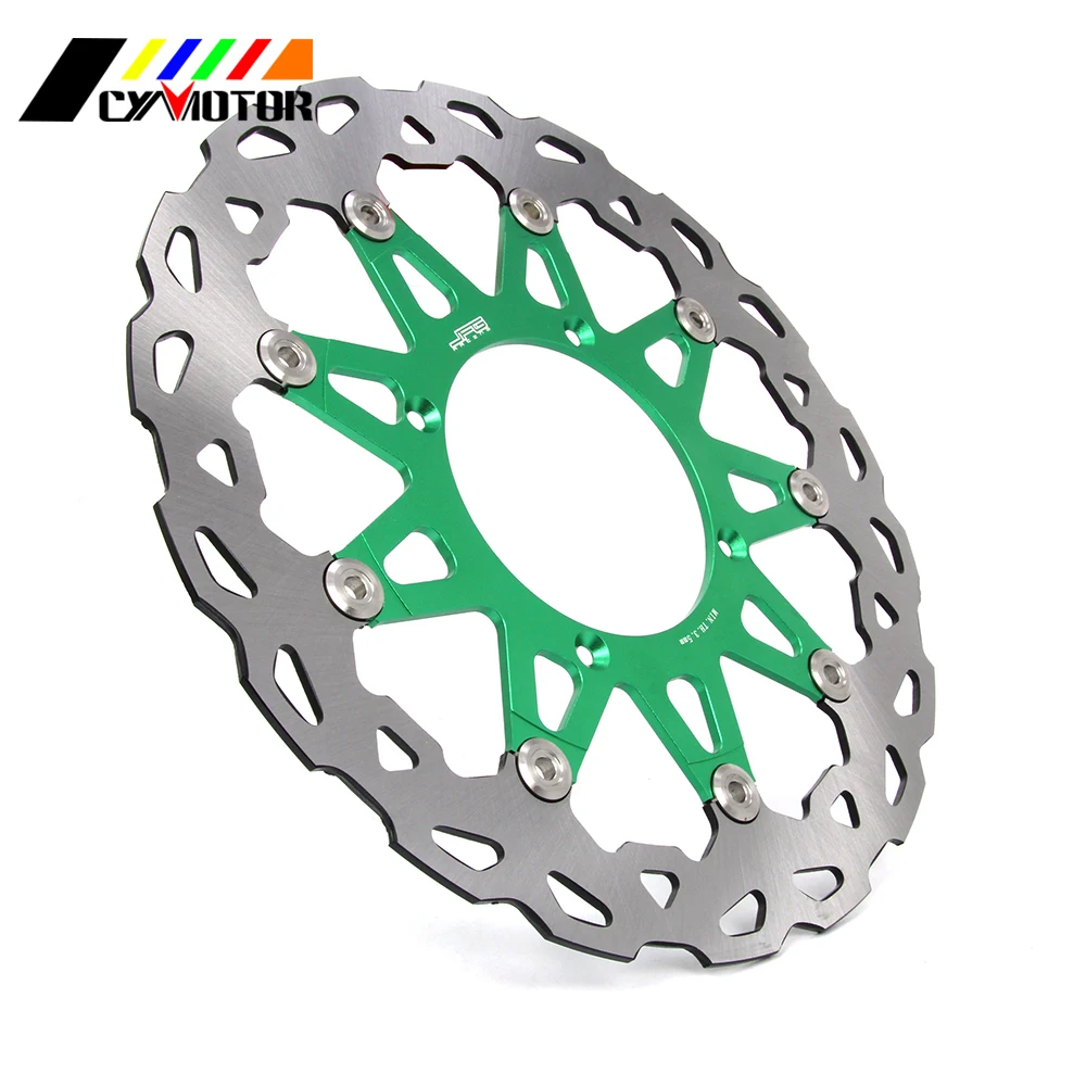 Плавающие тормозные диски 320 мм ротор для KAWASAKI KX125 KX250 KX250F KLX450R KX450F KX KXF KLX 125 250 450 R 06 07