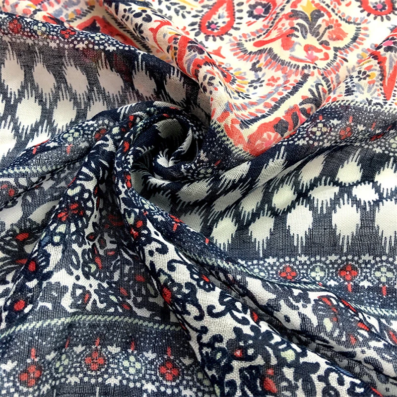 Женская летняя бандана Бразильская команда Цветочный Пейсли русский скрапсы для