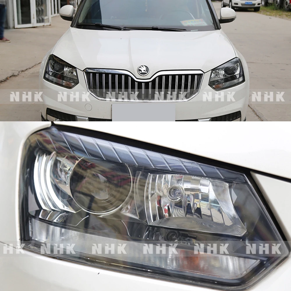 Автомобильная фара с высоким вкладышем обновленная лампа для SKODA Yeti без