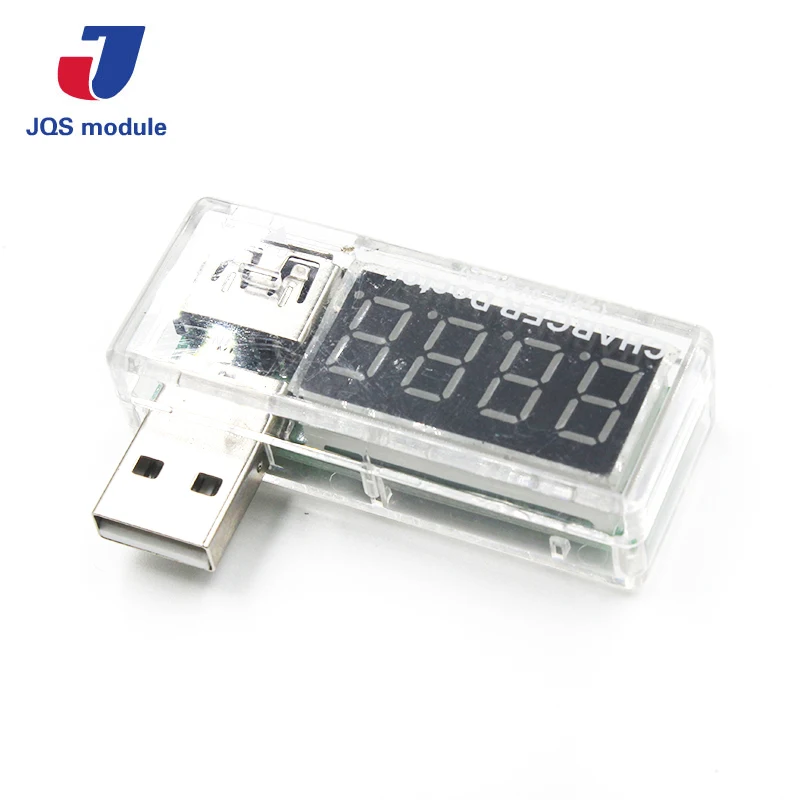 Цифровой USB Мобильный зарядный ток тестер напряжения метр мини зарядное