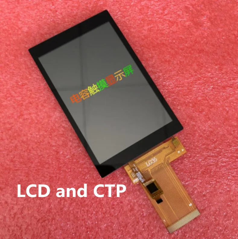 LCD and CTP Ips 3,5 дюйма 40P SPI TFT ЖК-дисплей емкостный сенсорный экран Цвет Экран R61529 320(RGB)* 480 40pin Подключаемый модуль MCU 8/16Bit 8080 SPI 3/4 линии - Цвет: LCD and CTP