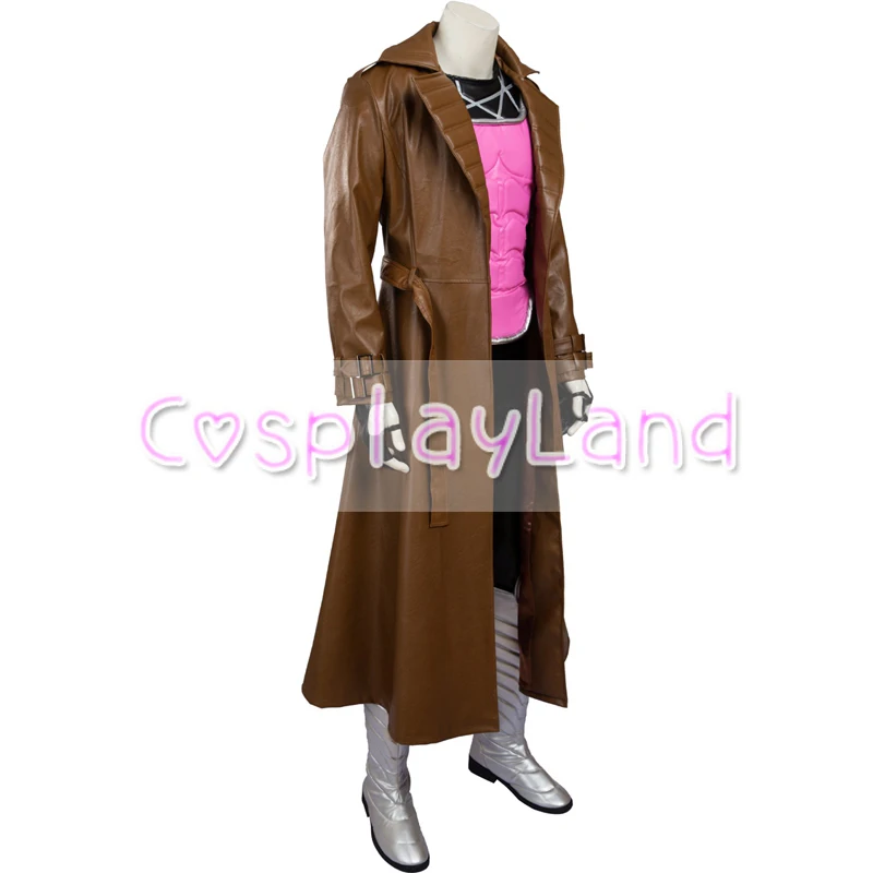 Gambit костюм для косплея взрослых костюмы на Хэллоуин мужчин супергероя X мужской