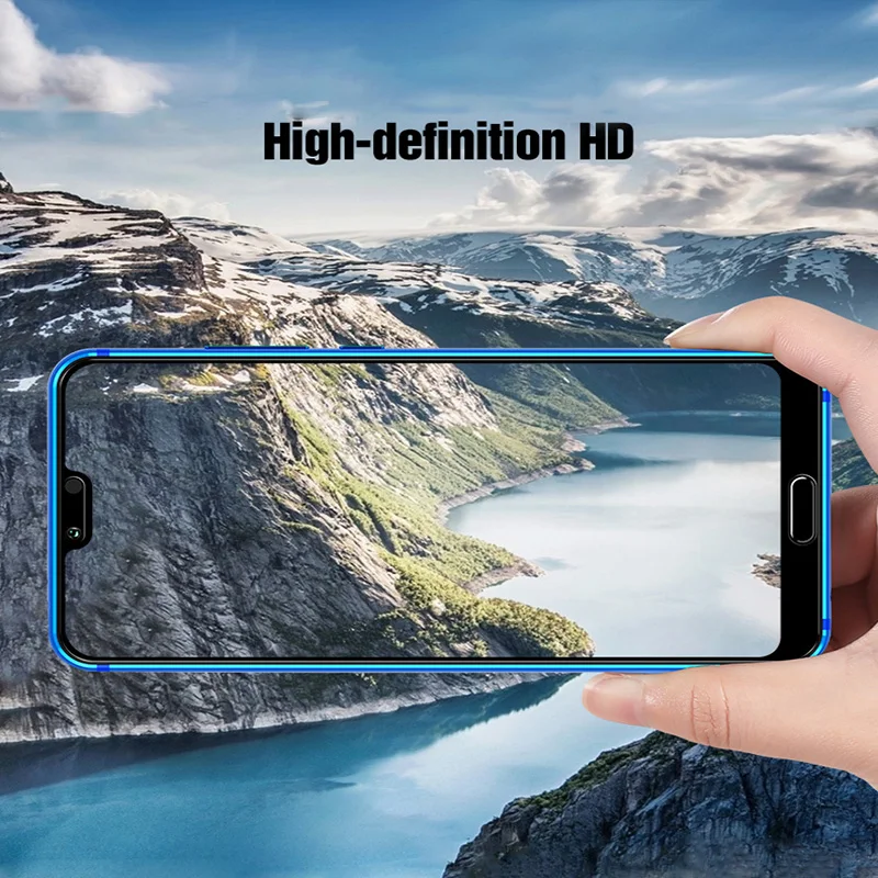 9D полное покрытие закаленное стекло для Huawei Honor 8X MAX 10 Защитная пленка экрана 9H