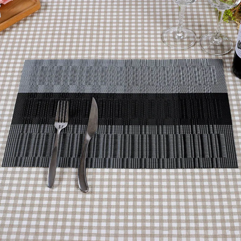 4 шт./лот обеденный стол из ПВХ нескользящая изоляционная подставка нескользящий