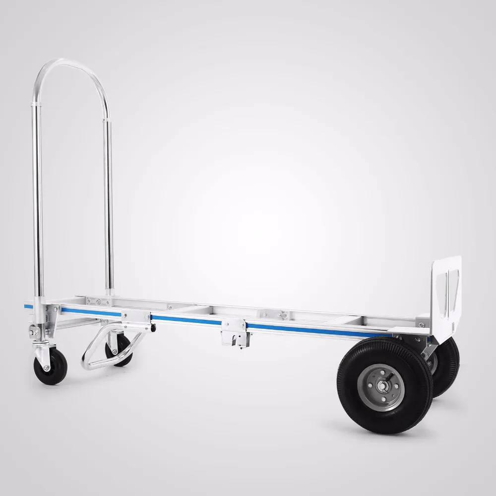 2 в 1 Алюминиевый ручной грузовик/тележка и утилита сверхмощный Объем 880lb|utility