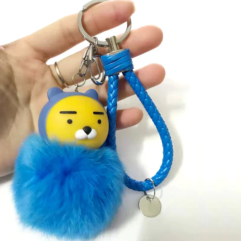 Pom рисунок Hello Kitty помпоном аниме свинья брелок прекрасный мультфильм мешок висит