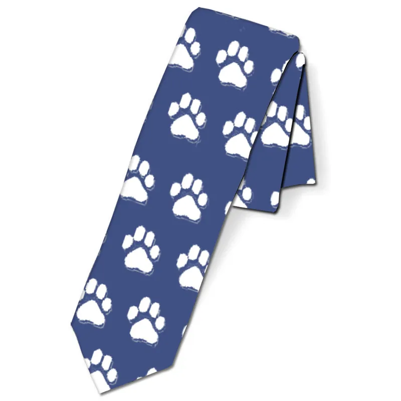 Новинка Модные С цветочным принтом Тип: галстуки для мужчин унисекс 3D с медведя и