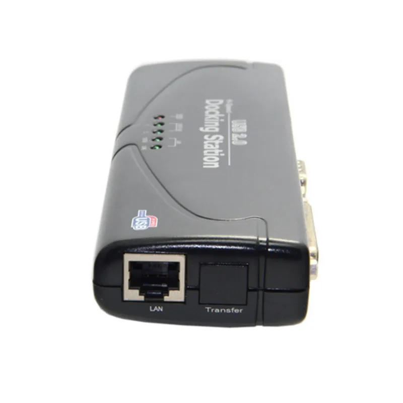 9 в 1 USB 2.0 ПК док-станция с ps2 и параллельный последовательный принтер Порты