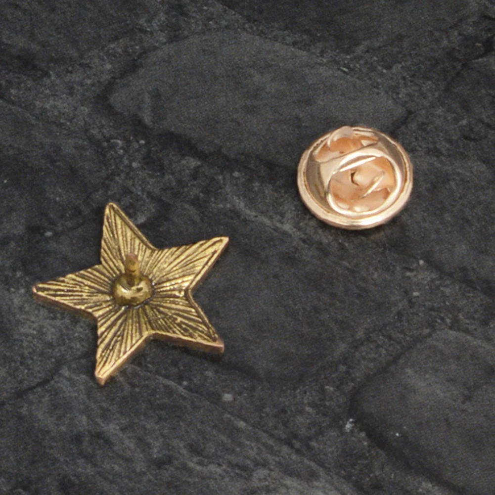 Значок на воротник унисекс звезда молот серп коммунизм | Украшения и аксессуары