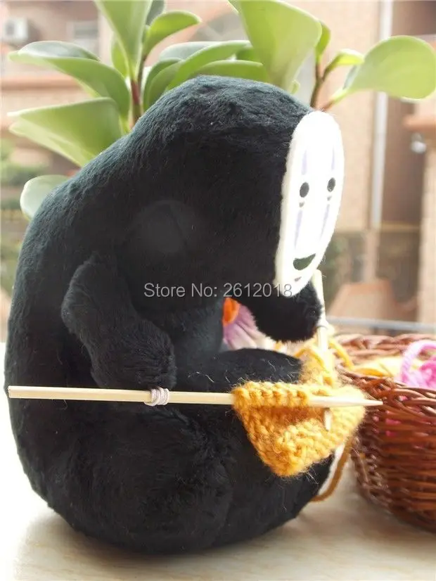 Плюшевая кукла Kaonashi из аниме студии без лица|no face|studio ghiblianime plush dolls |