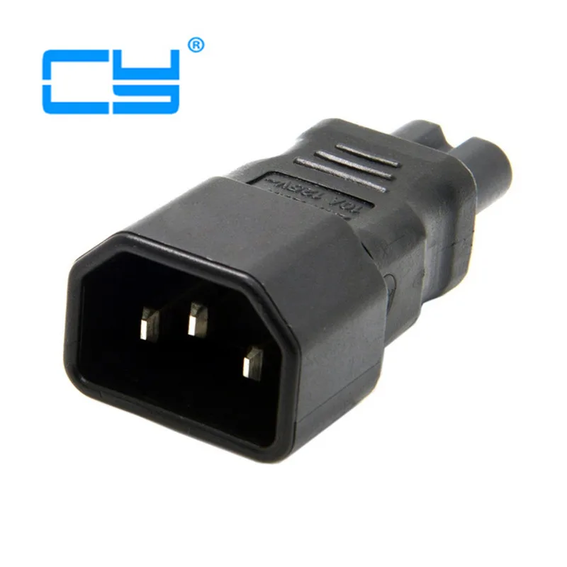 Стандарт литой IEC 320 IEC320 C14 розетка к C7 вилка AC адаптер питания набор UL