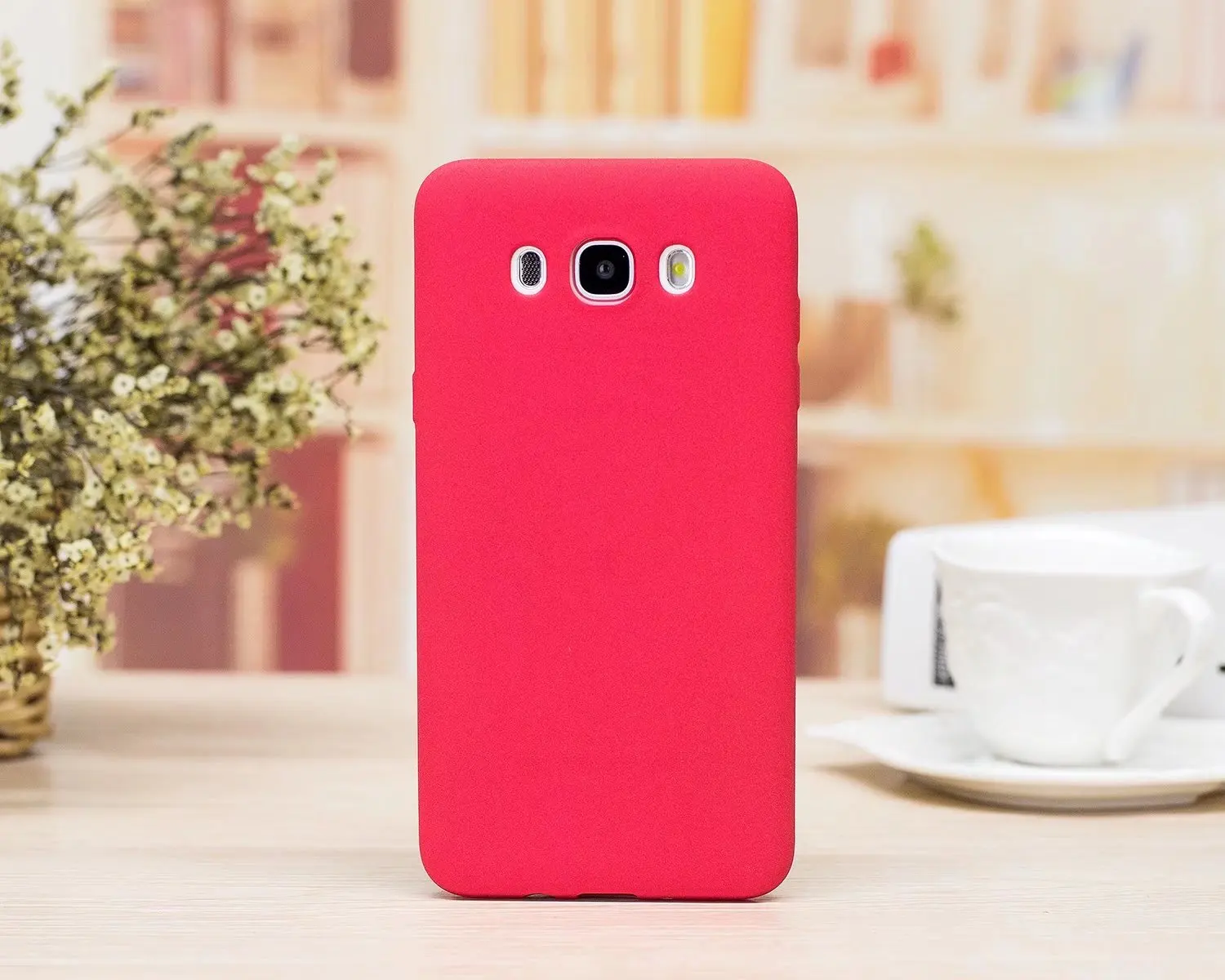 Для Samsung Galaxy J2 J3 J5 J7 2016 on8 prime чехол не остаются отпечатки пальцев мягкий для