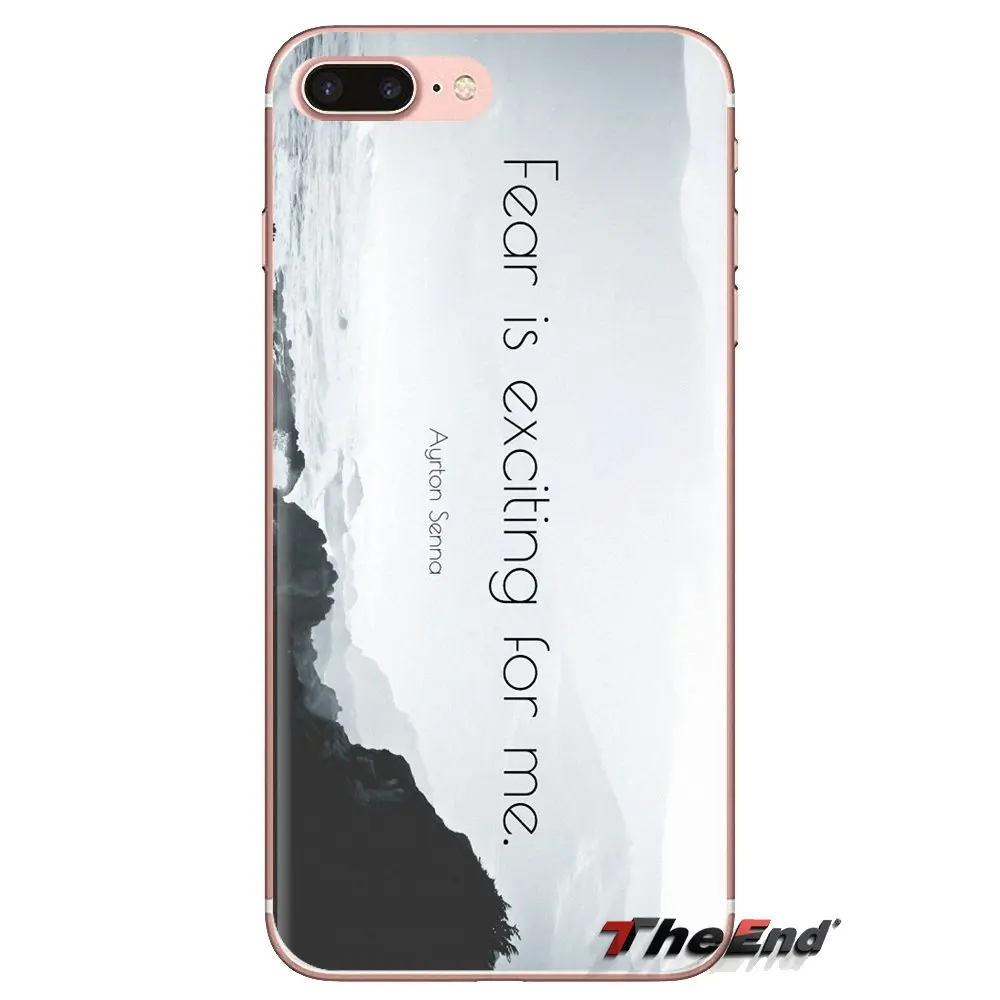 TPU Transparent Bag Case For Huawei Mate Honor 4C 5C 5X 6X 7 7A 7C 8 9 10 8C 8X 20 Lite Pro Ayrton Senna Drive Racing Star quote |