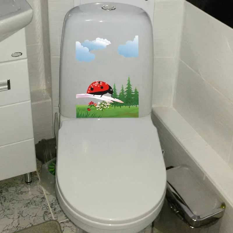YOJA 17 7x23 2 см современные Мультяшные маленькие цветы семь звезд божья коровка