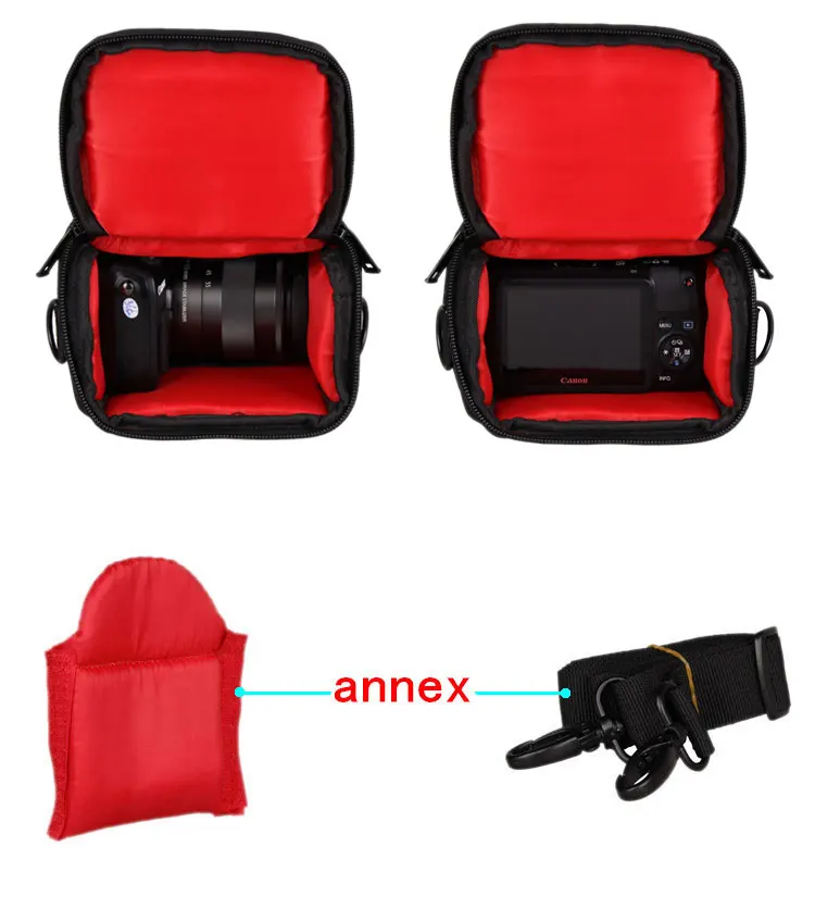 Чехол для камеры Canon EOS M6 M3 M10 M2 M100 SX540HS SX530 SX520 SX430IS SX420 G3X G1X Mark II|camera case|case for canoncamera bag
