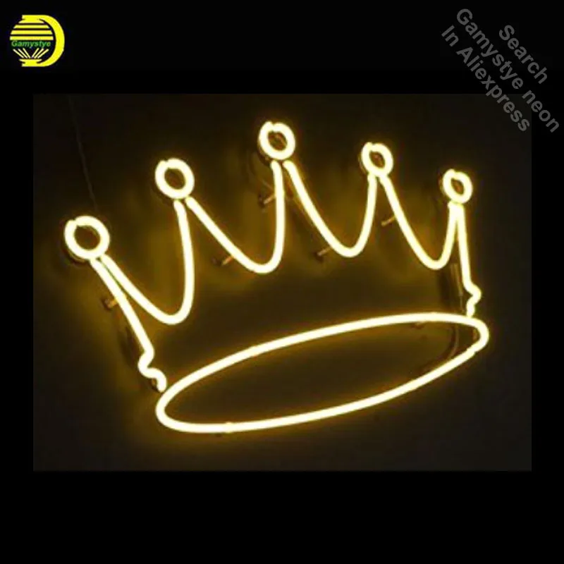 

Неоновая вывеска с короной, выполненная вручную, неоновые лампочки, вывеска, стеклянная трубка, логотип на заказ, знаки на стену, персонализ...