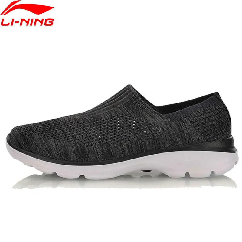 Li-Ning/Женская легкая обувь для прогулок; обувь для образа жизни; текстильные дышащие кроссовки; светильник; спортивная обувь с подкладкой для фитнеса; AGCM112 YXB048