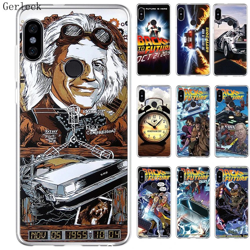 Чехол Desxz BACK TO THE FUTURE для Xiaomi Redmi Note 6 7 3 Pro 4 4X5 5A|Чехлы-накладки| |