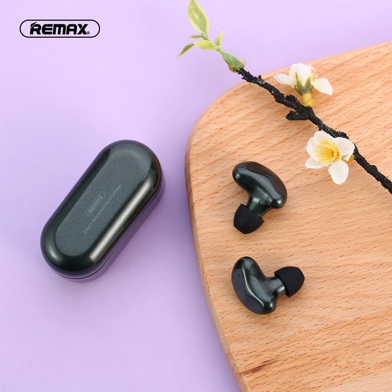Remax Беспроводной наушники близнецов с зарядным устройством Bluetooth гарнитуры 5 0 Smart
