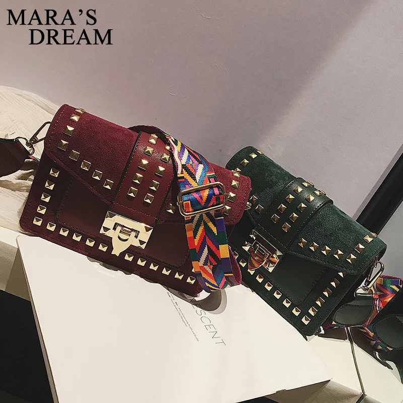 Mara's Dream 2018 новые женские сумки мессенджеры из искусственной кожи с клапаном
