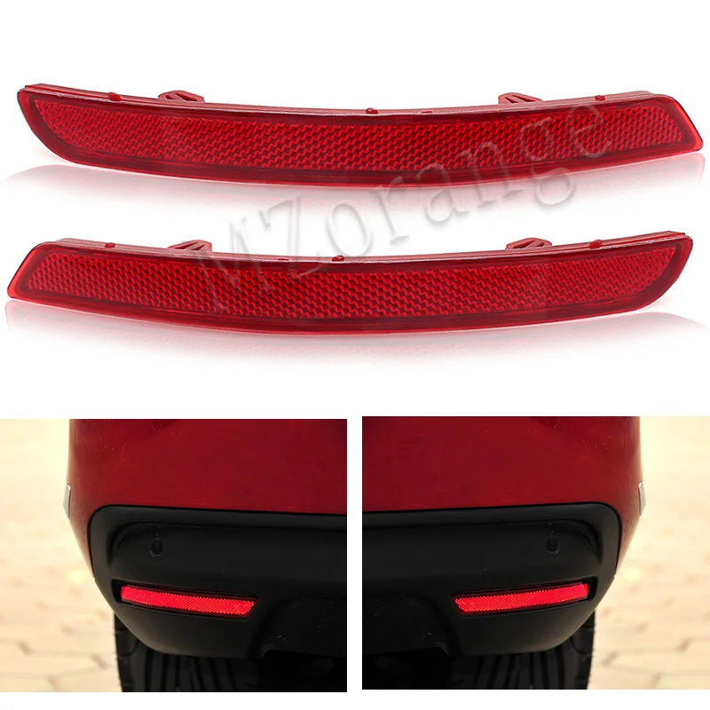 

Rear Tail Bumper Reflector Light For Citroen C5 2010 2011 2012 RH and LH Rear Warning Lamp Car Styling Red Shell High Quality