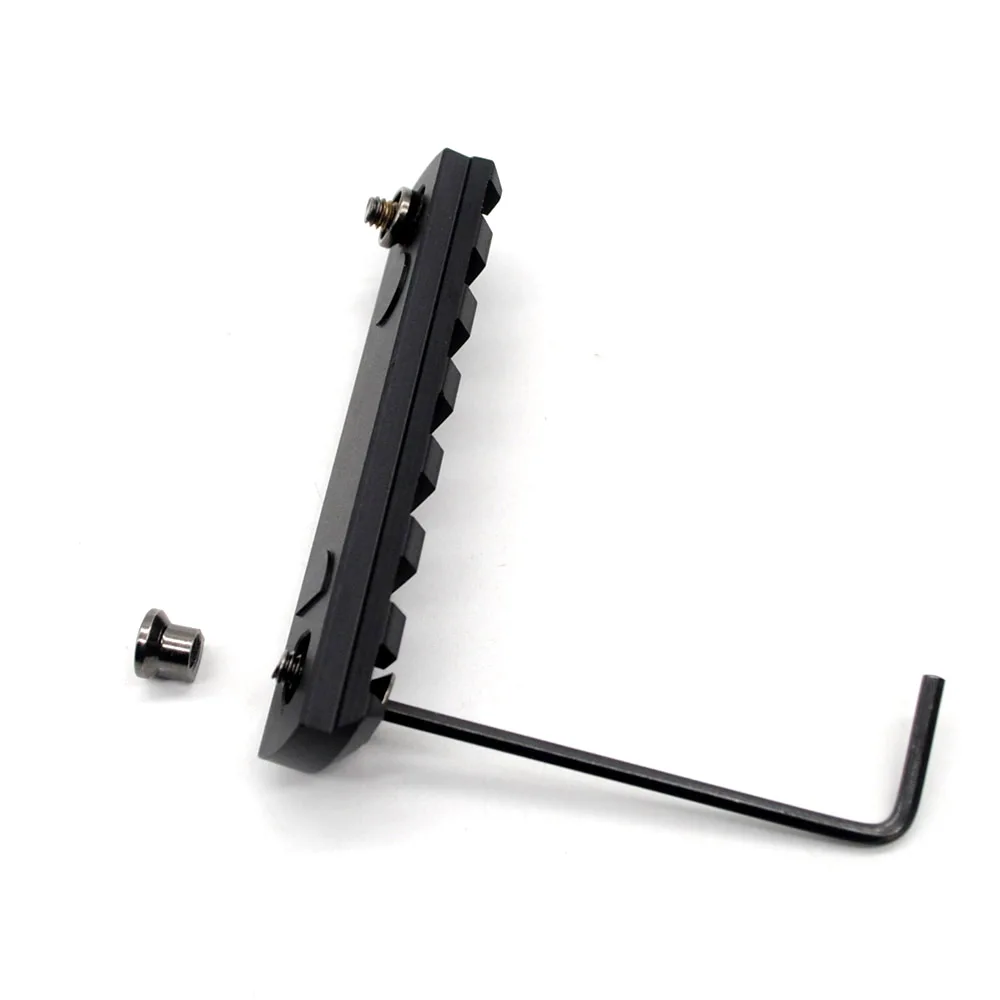 Рельсовые секции Aplus 3/5/7/9/11/13 для Keymod / M lok Handguard Picatinny/Weaver Mount Adapter_Black