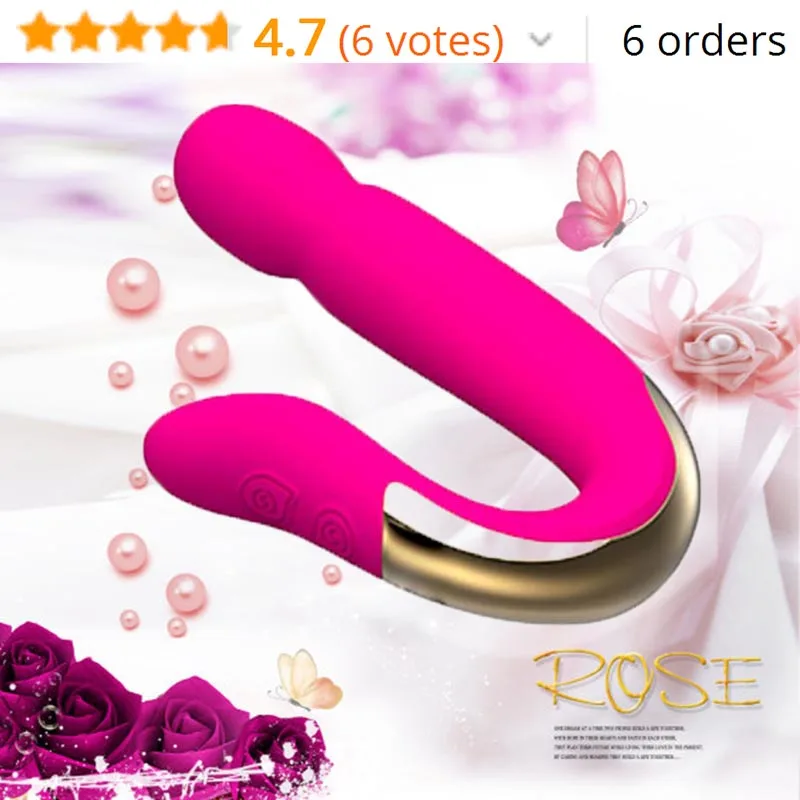 YAFEI секс-магазин U shape Вибраторы G Spot Анальный дилдо-вибратор для женщин