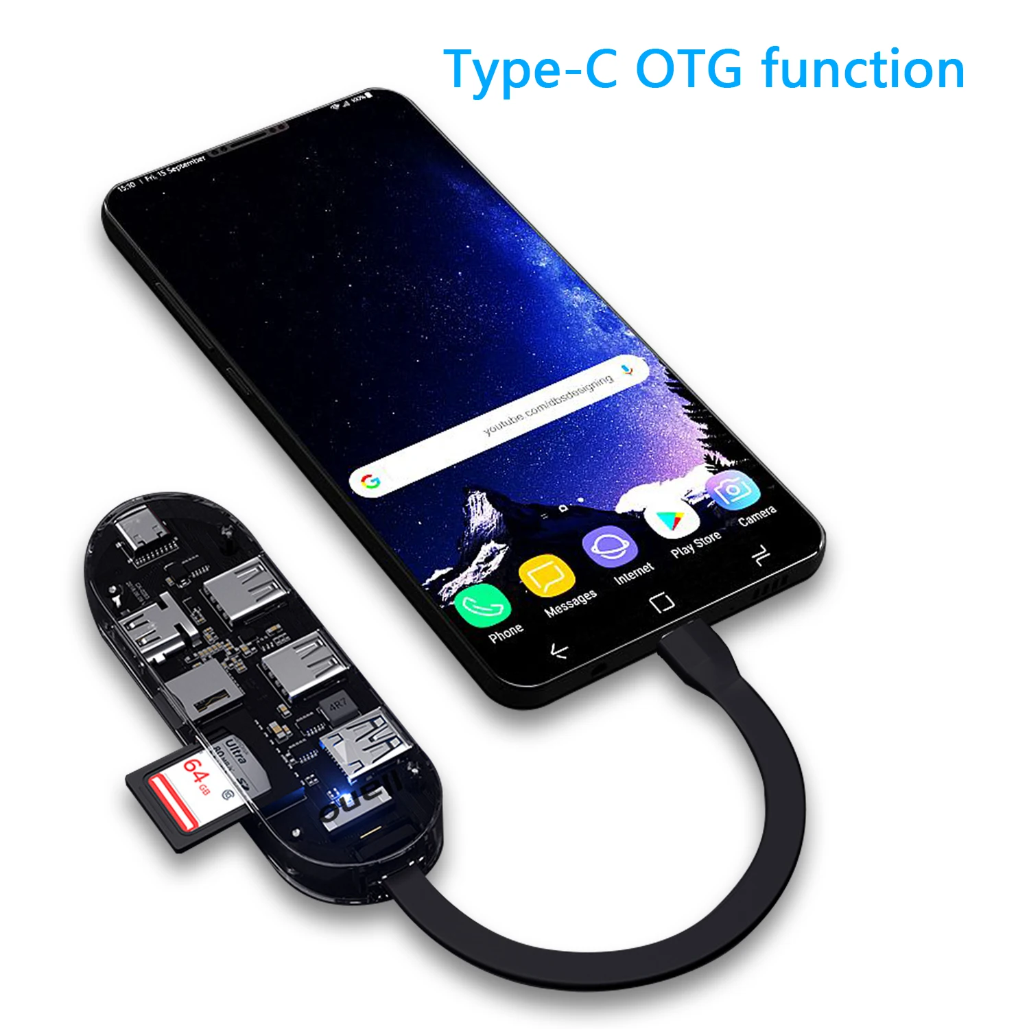 Док-станция для настольного ПК samsung Dex Pad S8/S8 Plus/S9/S9 Plus/Note 8/Note 9/Tab S4/mate 20 P20 Pro USB C Hub