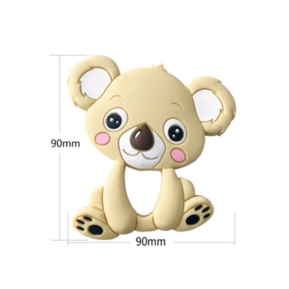 LOFCA 1 шт. силиконовый Прорезыватель для зубов животное коала детская
