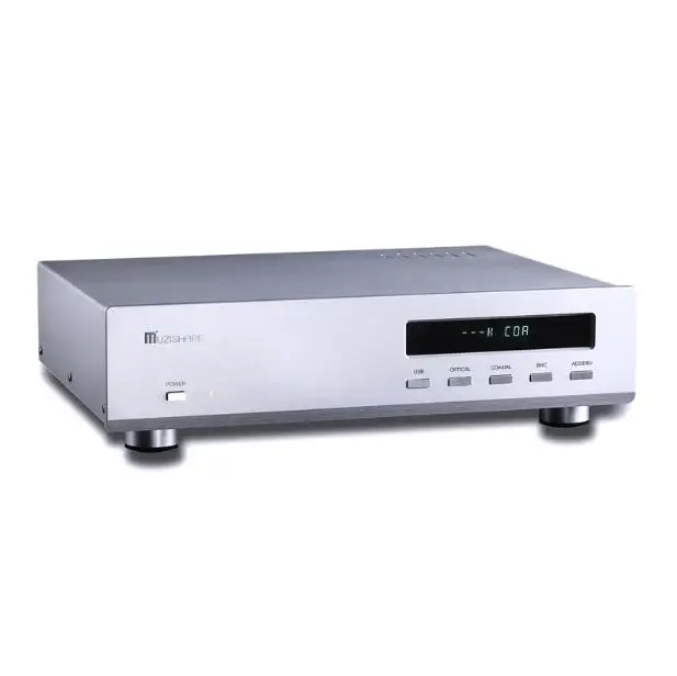 

Вакуумный трубчатый аудио декодер Muzishare R10 ES9018 32 бит DAC 6Z4 + 12AU7 USB/OPT/COAX