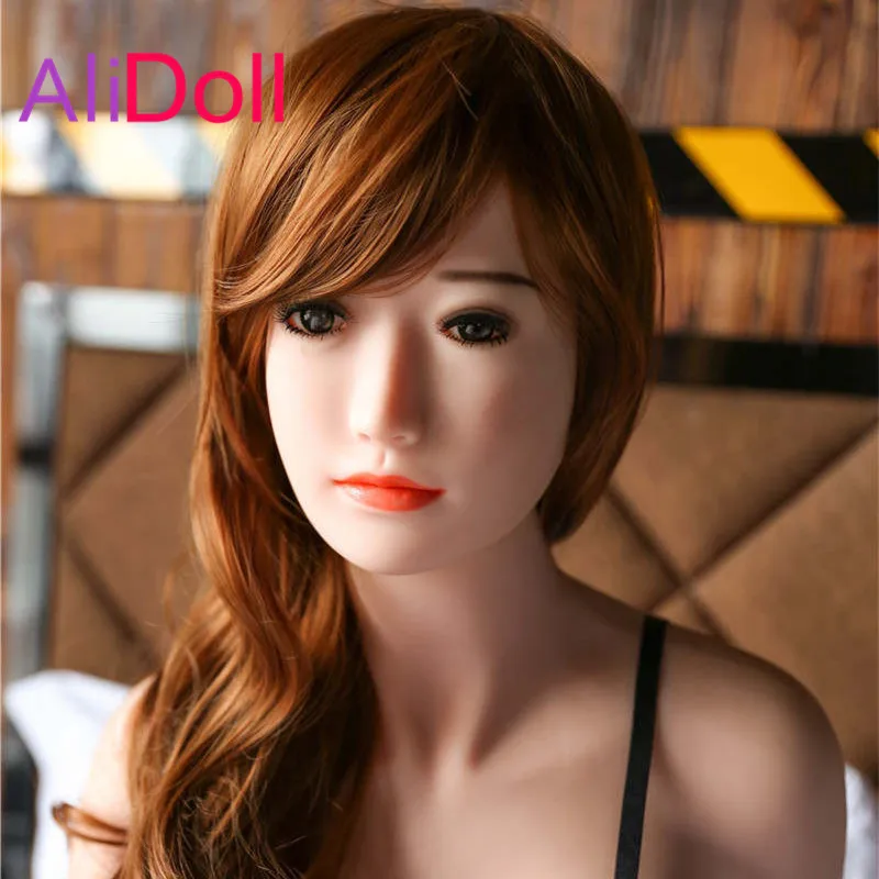 ALIDOLL 158 см (футов) азиатская супер красивая Настоящая Силиконовая секс-кукла для