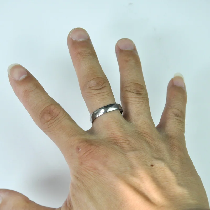 30 шт новые дешевые гладкие посеребренные кольца из нержавеющей стали для женщин