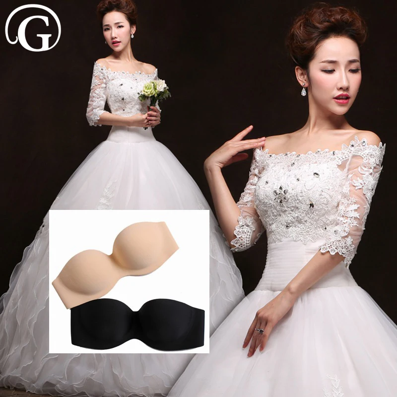 Бюстгальтеры с нескользящей подошвой вечерние бюстгальтеры невидимые Свадебные