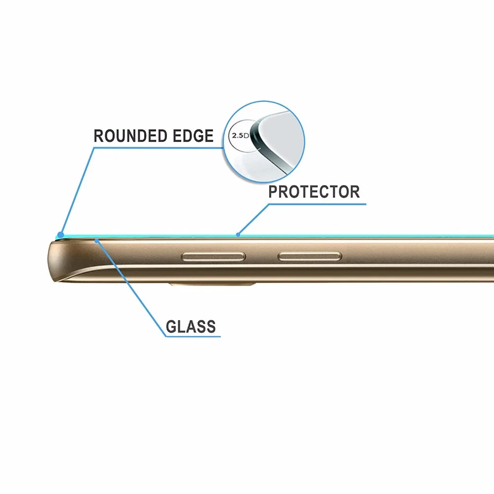 Защитное стекло закаленное 9H 2.5D для Samsung Galaxy S7/G930/9300/|glass for samsung|tempered glasstempered glass samsung