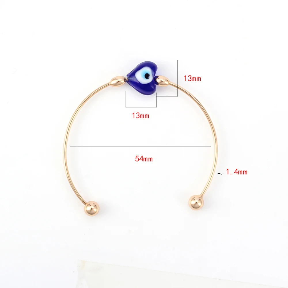 Lucky Blue, сглаза, женские открытые манжеты, браслет, Bijoux Femme, роскошный золотой цвет, модные украшения для глаз, модный подарок на день рождения