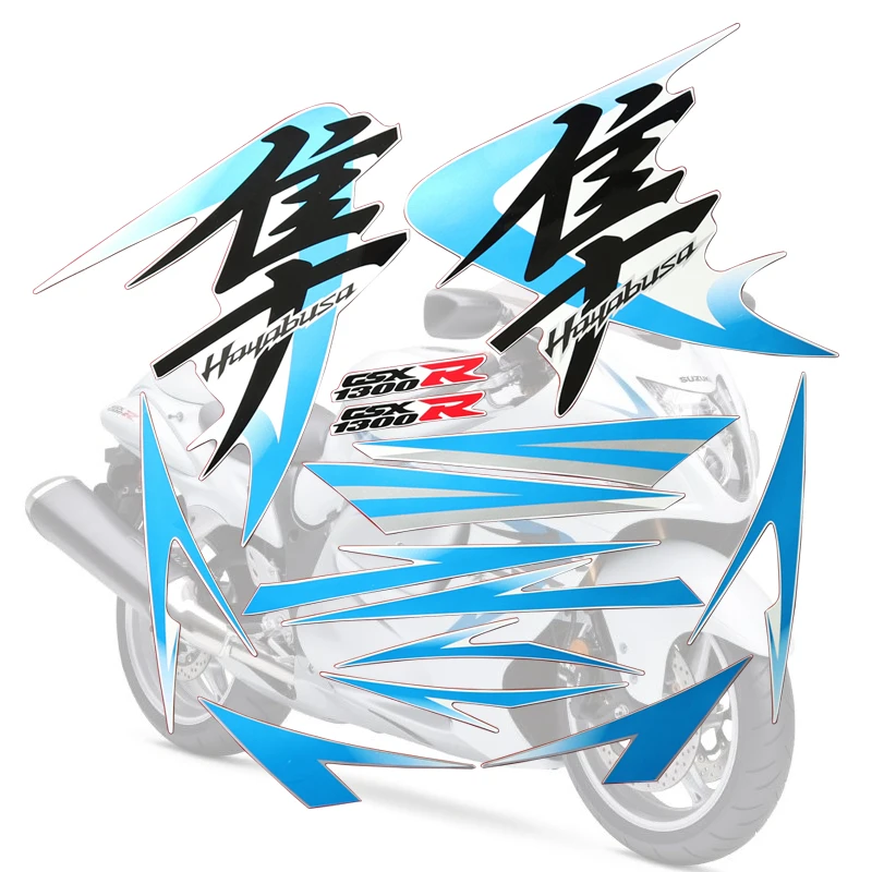 Для Suzuki Hayabusa GSXR1300R GSXR 1300R 2008 наклейка на обтекатель комплект аксессуары для