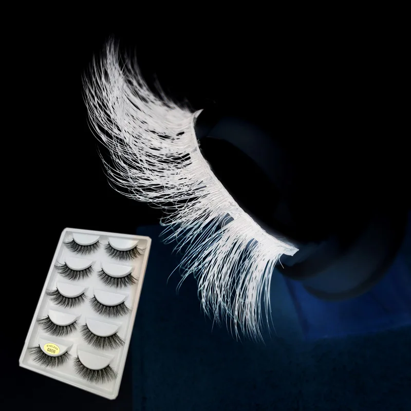 Новая красота Макияж Мода 3D норковые накладные ресницы длинные крылатые грязные