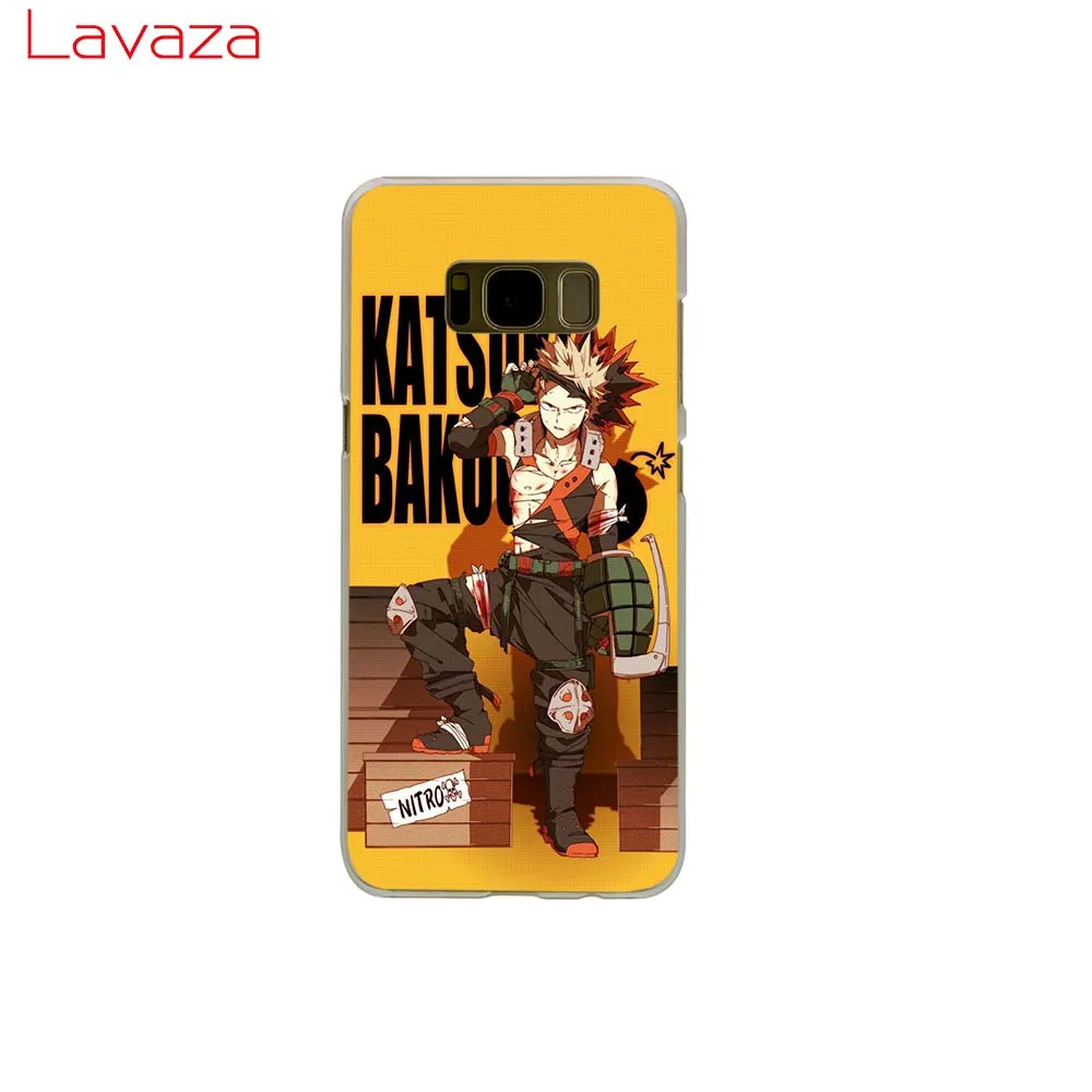 Lavaza аниме Katsuki Bakugou жесткий чехол для телефона для samsung Galaxy A10 A30 A40 A50 A70 M10 M20 M30 крышка