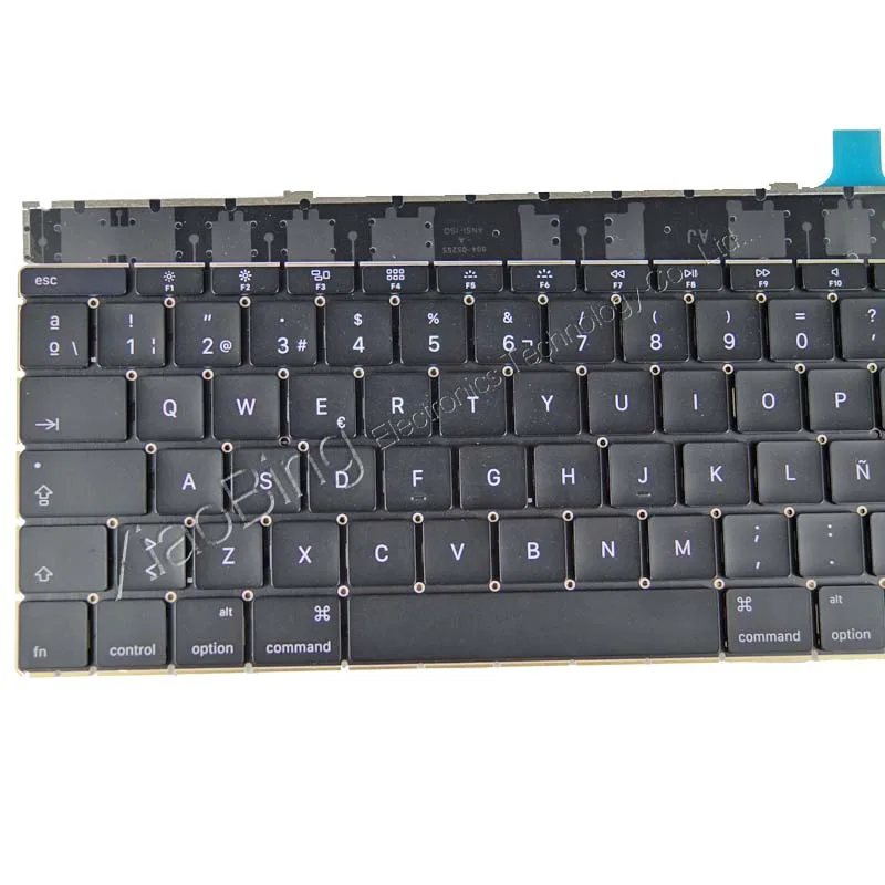 Ранний 2016 2017year A1534 испанская Sp Клавиатура Подсветка + винты для Macbook 12 &quotA1534