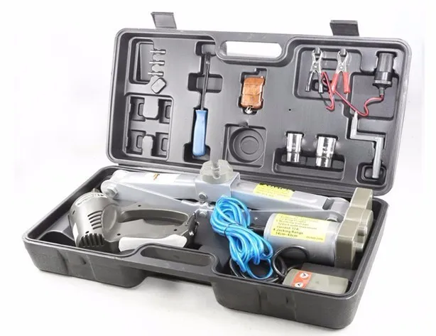 

Lifting 15cm To 43cm Jack Air Pump Car Electric Wrench 3 In 1 Auto Multi-function Maintenance Tools