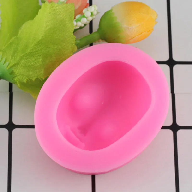 DIY силиконовая форма для лица человека, формы для помадки, инструменты для украшения торта, форма для мастики, полимерная глина