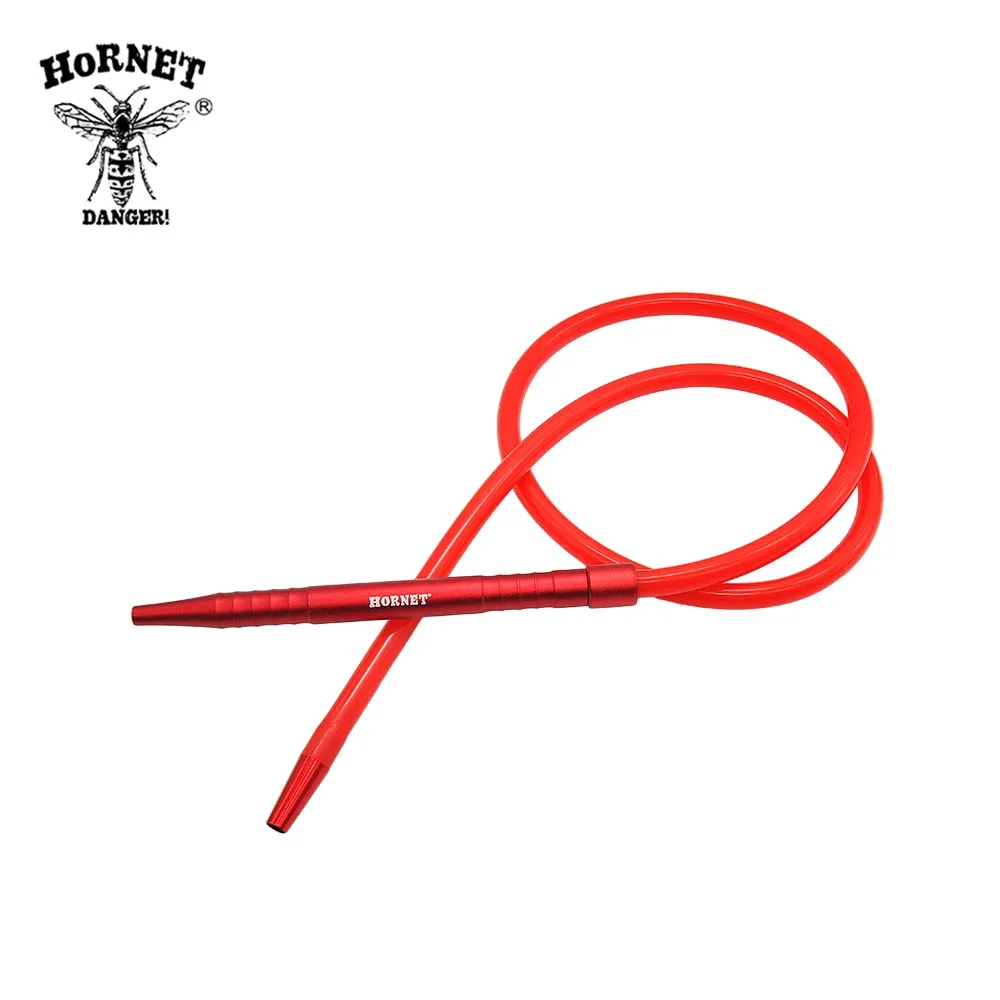 Hornet 1 8 м большой размер SHISHA TIME кальян шланг с 2 алюминиевым стержнем/1 5 силиконовый