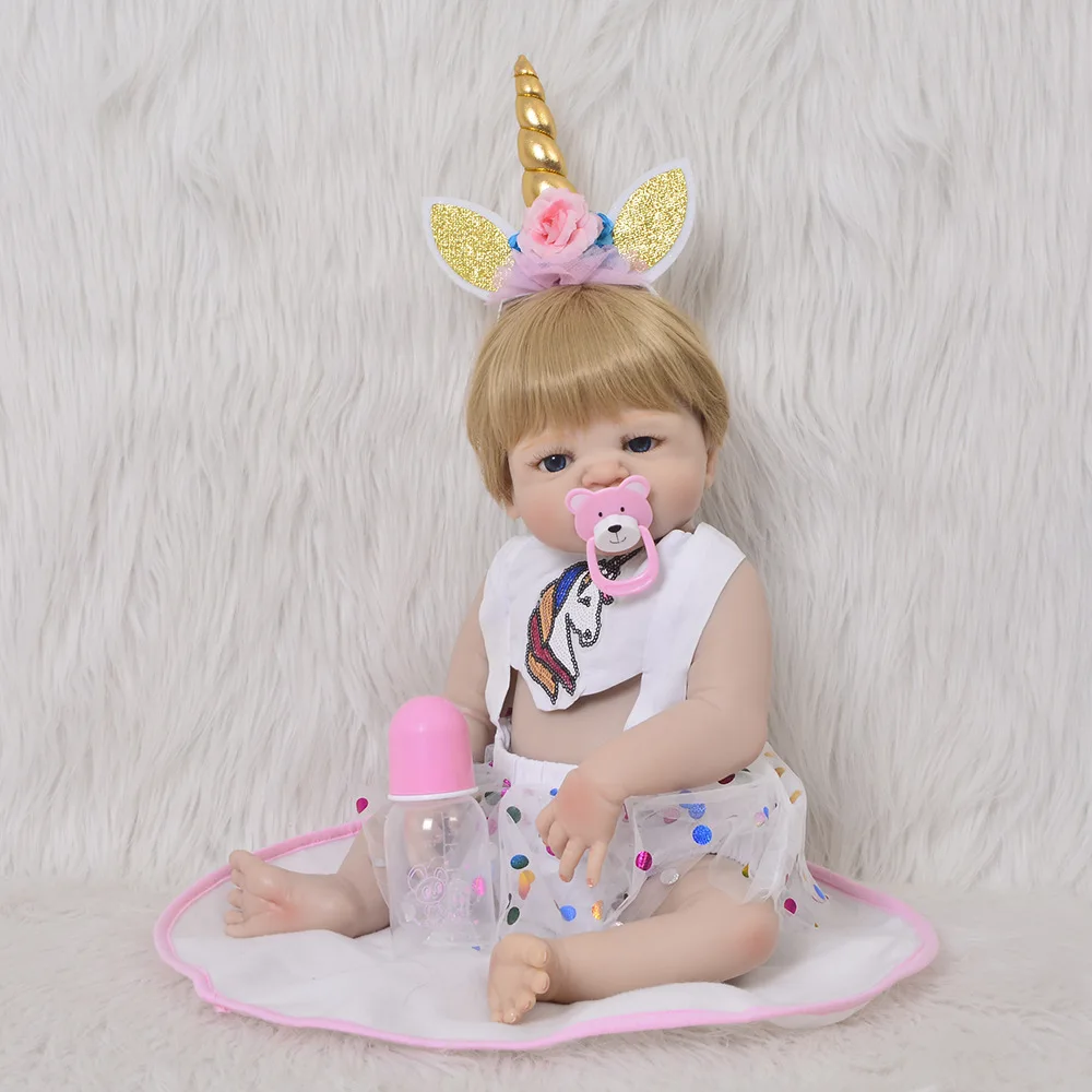 Полностью силиконовая кукла-Младенцы для девочек Реалистичная кукла ручной