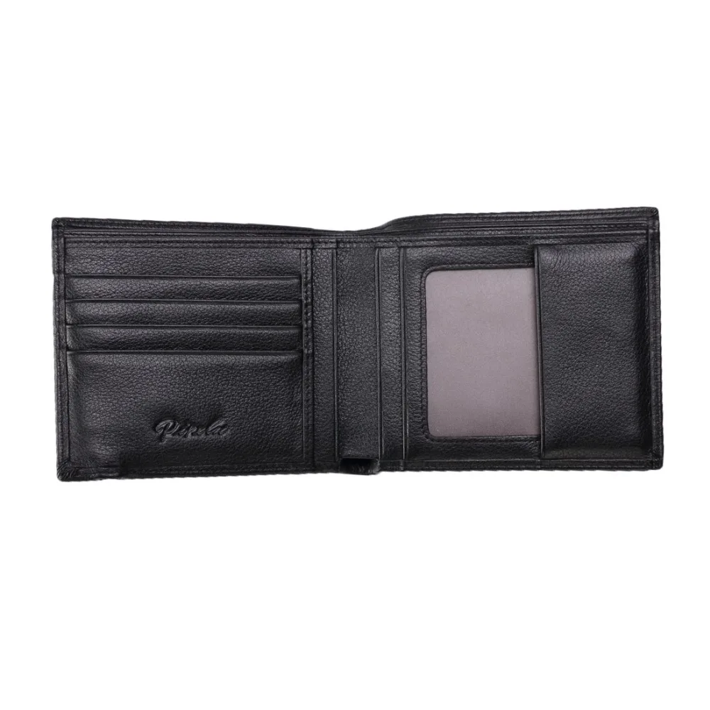 Минималистичный rfid защитный кошелек из натуральной кожи анти-потерянный анти